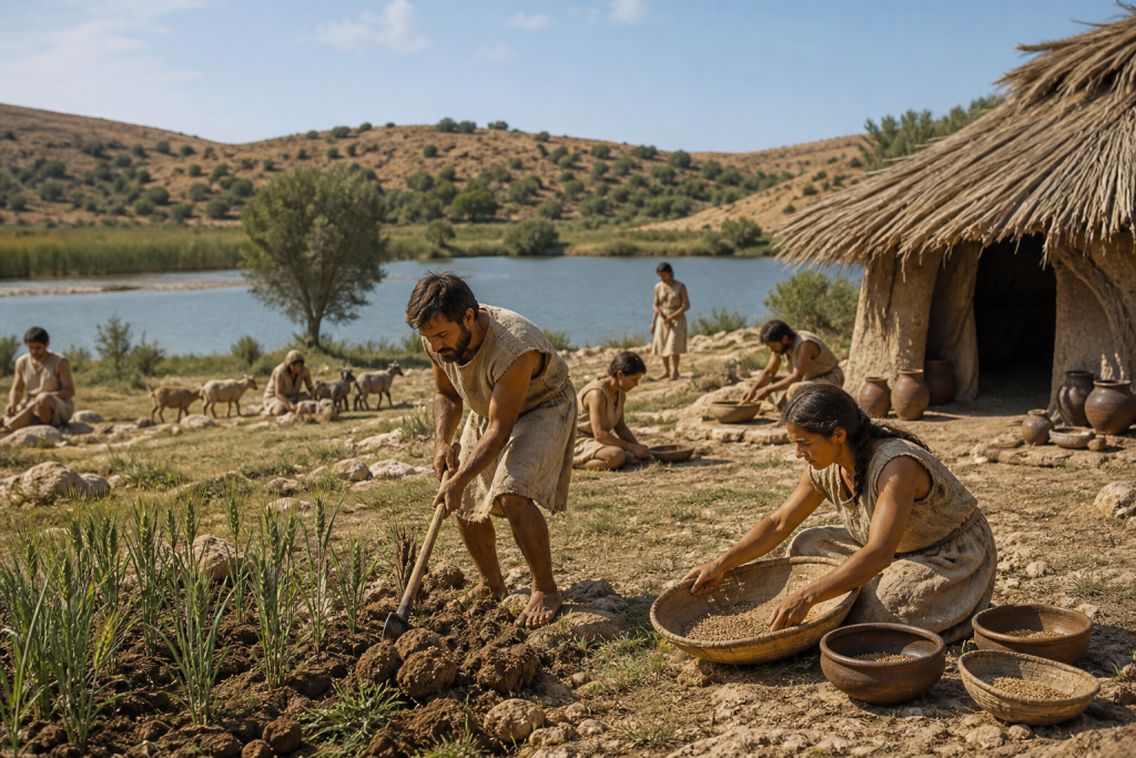 L&rsquo;invention de l&rsquo;agriculture au Néolithique : Comment et où tout a commencé ?